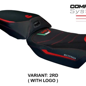 Rivestimento sella compatibile Ducati Multistrada V4 Rally (2023) modello Jesi Comfort System Spedizione Gratuita