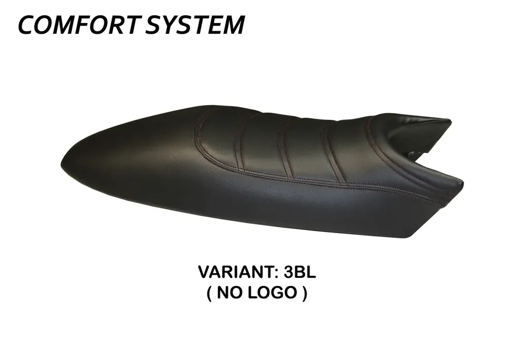Rivestimento sella compatibile Ducati Monster (94-07) modello Total Black comfort system Promozione