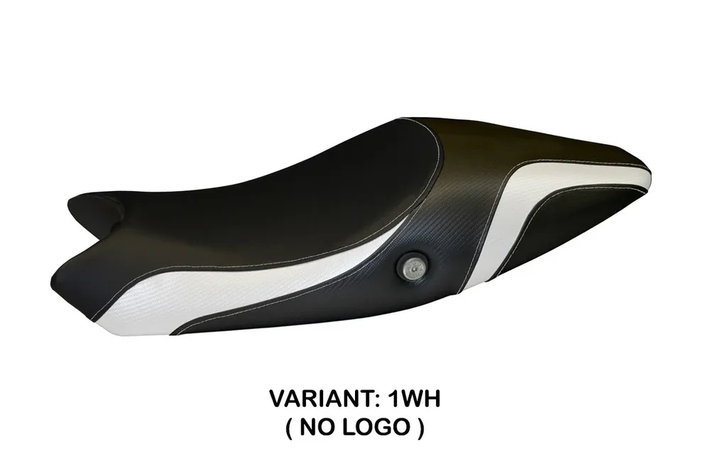 Rivestimento Sella Compatibile Ducati Monster 1100 EVO (09-13) Modello Logos Carbon Colat Super Prezzo