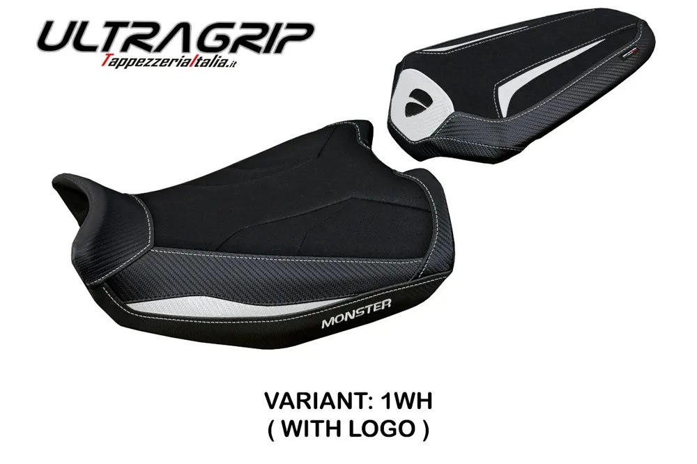 Popolare Rivestimento sella compatibile Ducati Monster 937/950 (21-23) modello Linosa Ultragrip
