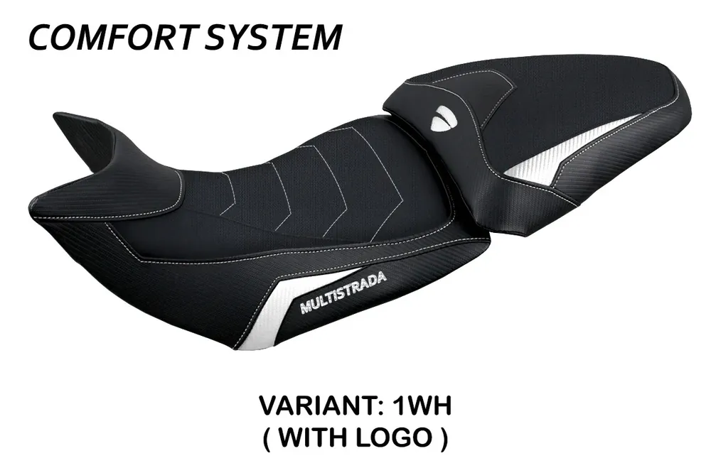Rivestimento sella compatibile Ducati Multistrada 1200 / 1260 (15-20) modello Jazan comfort system Solo Oggi