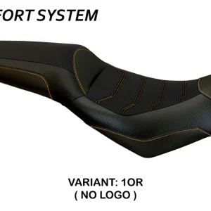 Rivestimento sella compatibile Kawasaki Versys 650 (07-23) modello Elba Total Black comfort system Prezzo Ridotto