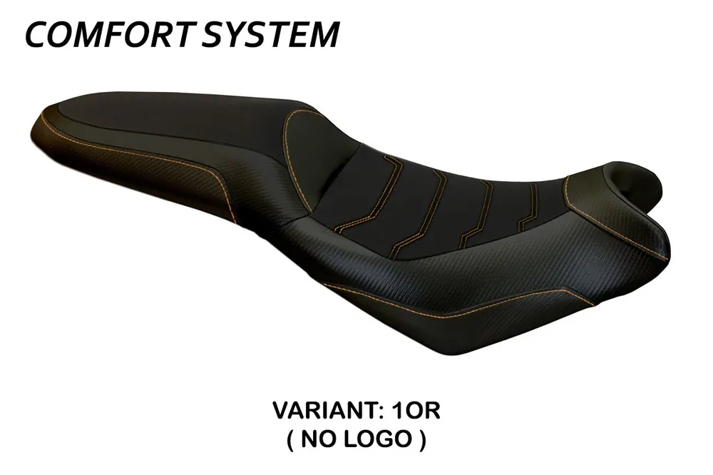 Rivestimento sella compatibile Kawasaki Versys 650 (07-23) modello Elba Total Black comfort system Prezzo Ridotto