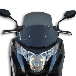 Offerta Limitata HONDA INTEGRA 700 ie 4T LC MALOSSI SPORT SCREEN cupolino - FUMÉ SCURO - L.432xH.445 sp.3 mm
