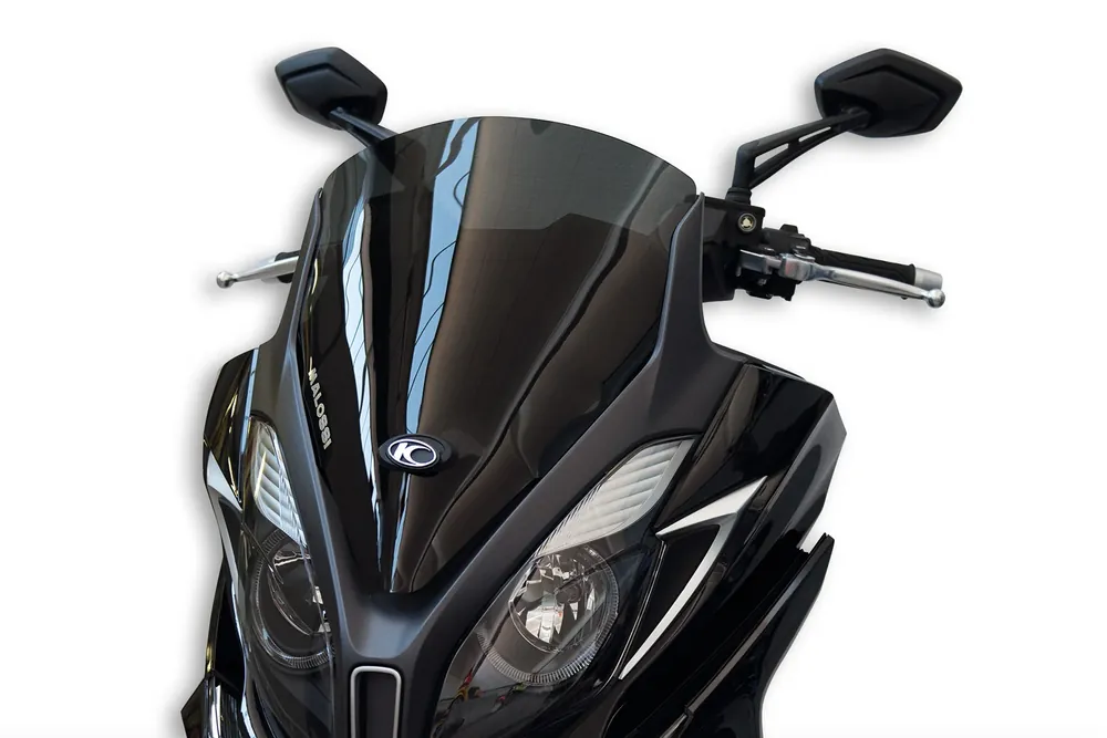 Occasione Imperdibile KYMCO DOWNTOWN 125 ie 4T LC euro 4 2017-> (SK25E) MALOSSI SPORT SCREEN cupolino - FUMÉ SCURO - L.430xH.515 sp.3 mm