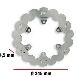 Esclusivo MBK SKYLINER 250 4T LC MALOSSI WHOOP DISC disco freno Ø est. 245 - spessore 4,5 mm