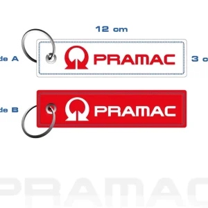 Offerta Lampo Pramac Racing Teamwear Portachiavi tessuto
