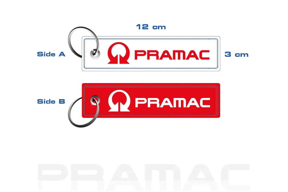 Offerta Lampo Pramac Racing Teamwear Portachiavi tessuto