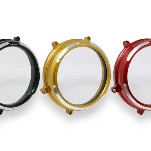 CNC RACING Carter trasparente per frizioni ad olio Ducati serie Panigale BICOLOR Nuovo Arrivo