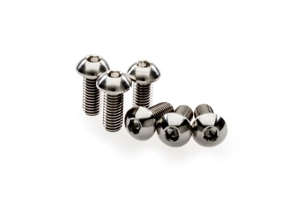 Spedizione Gratuita CNC RACING Kit viti disco freno anteriore M8x20 (6 pz) - Titanio