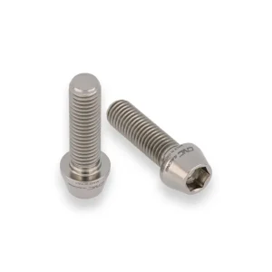 CNC RACING Kit Viti Serraggio Perno Ruota Forcellone - TITANIO Popolare