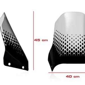 Compra Online CNC RACING Cupolino Adventure Ducati DesertX - Fumè