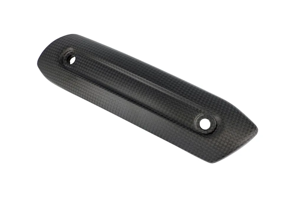 Reso Gratuito CNC RACING Paracalore collettore Ducati - carbonio opaco