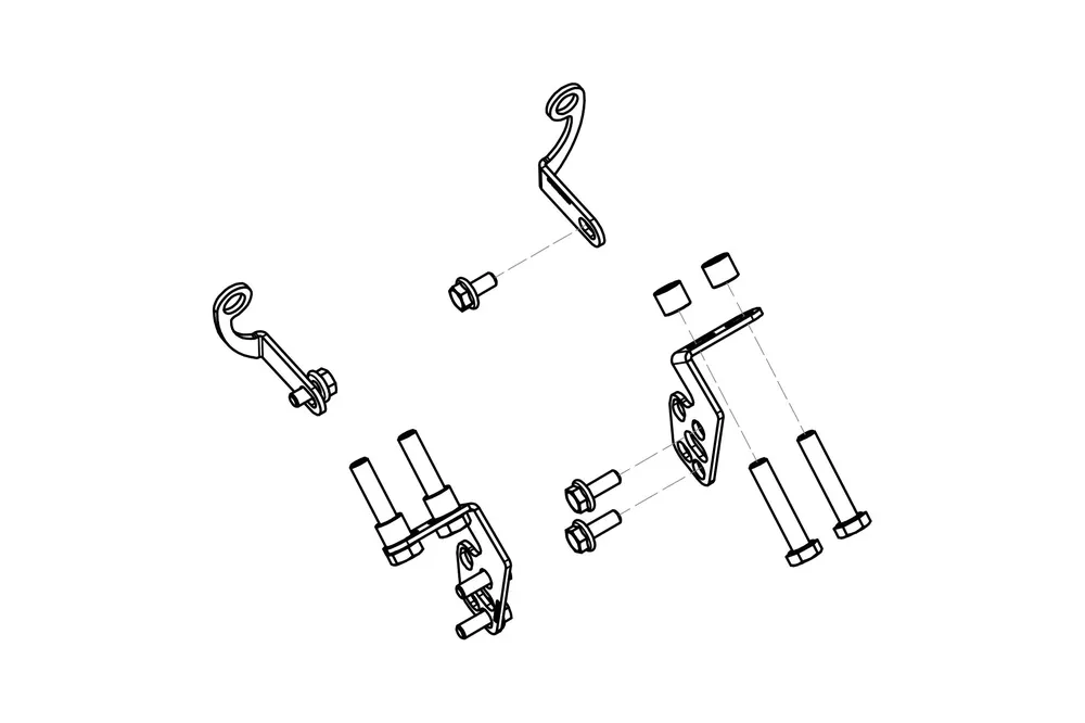 Vendita Finale CNC RACING GP DUCTS - Kit montaggio