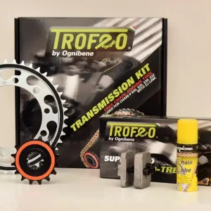 Kit Trasmissione Trofeo per YAMAHA 660 MT 2006-2007 con attrezzo e spray catena Spedizione Espresso
