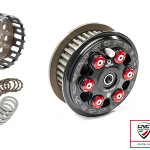 CNC RACING FRIZIONE ANTISALTELLAMENTO MASTER TECH TEAM PRAMAC LIM. ED. - 12 DENTI ORGANICI Prezzo Di Fabbrica