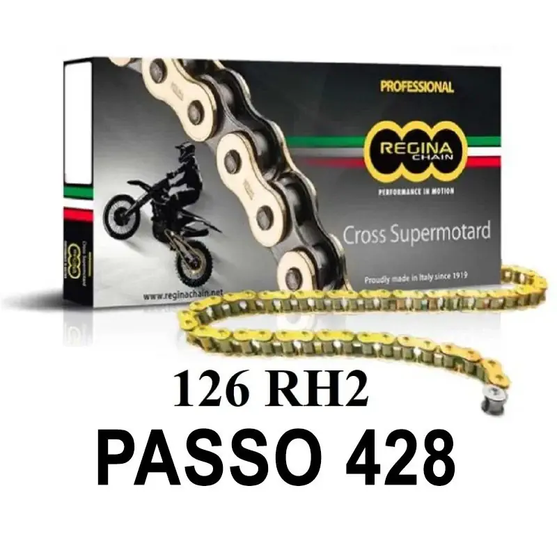 REGINA Catena 126RH2 126 maglie passo 428 - Oro Non Perdere