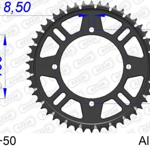 Acquista Ora Corona AFAM 17105+50 in all. passo 428 KAWASAKI KX 85 17-14 2003 -2023