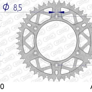 Promo Stagionale Corona AFAM 72304+50 in all. passo 520 GAS-GAS EC 250 2021 -2023
