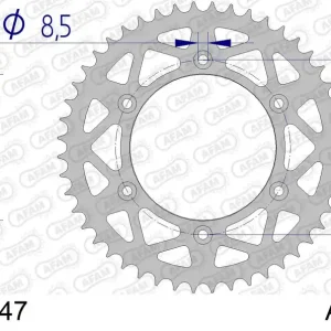 Prezzo Basso Corona AFAM 72304N-47 in all. passo 520 HUSABERG FE 501 2000 -2002