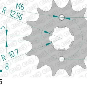 Pignone AFAM 21502-15 passo 520 YAMAHA XT 350 1985 -1998 A Buon Prezzo