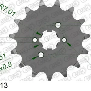 Pignone AFAM 49102-13 passo 420 BULTACO SM 50 ASTRO 2001 Non Perdere