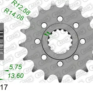 Non Perdere Pignone AFAM 37500-17 Passo 520 APRILIA RS 660 2020  -2022
