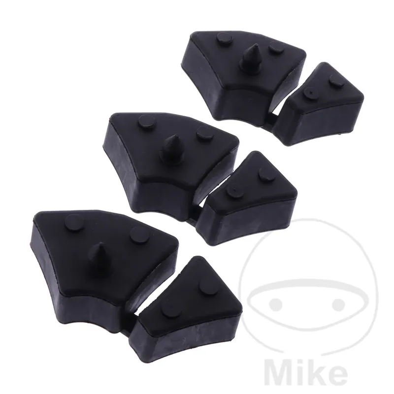 PARASTRAPPI IN GOMMA JMPSET DA 3 PEZZI Yamaha RD 350 LCH YPVS 1986 Spedizione Espresso