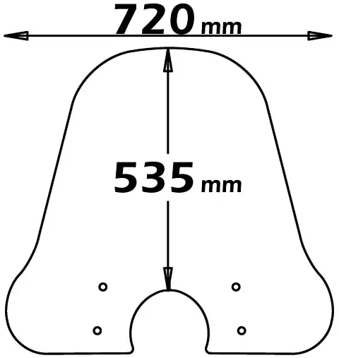 Ultime Pezzi ISOTTA PARABREZZA CLASSIC - cls4154