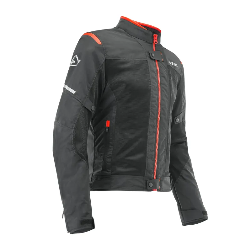 Direttamente Dal Produttore Acerbis GIACCA CE RAMSEY MY VENTED 2.0 Nero Rosso
