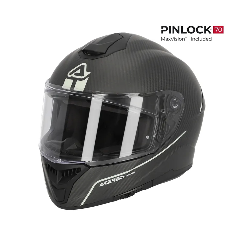 Casco Integrale Acerbis Carbonio Tarmak Nero Grigio Promozione Esclusiva