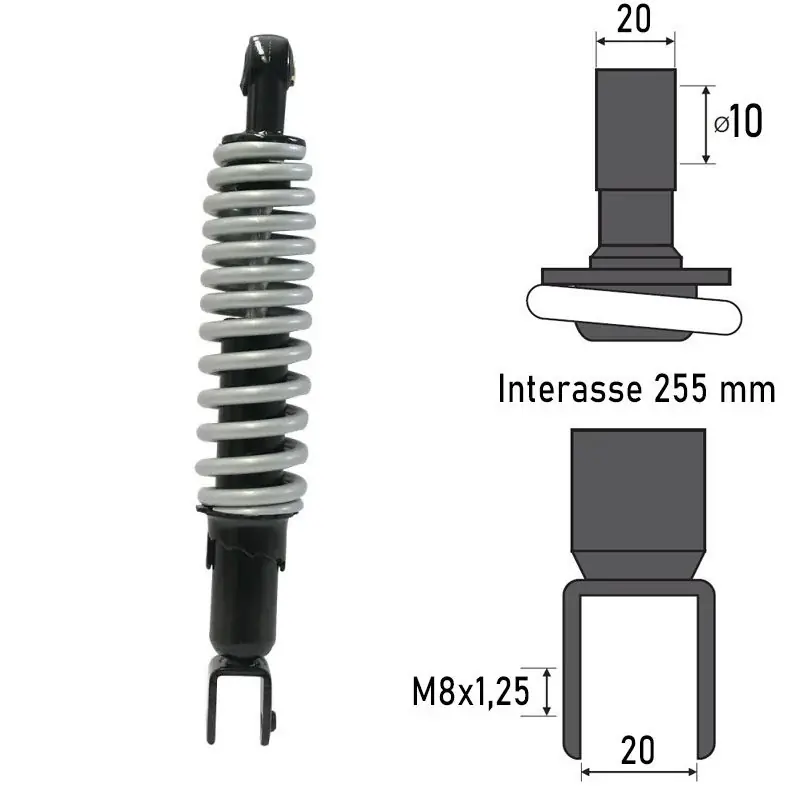 Reso Gratuito Ammortizzatore Posteriore MALAGUTI F10/F12 50cc