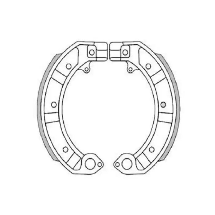 Ganasce Freno BRENTA 0128 per PIAGGIO VESPA FL 125 1989 1990 Ultima Occasione
