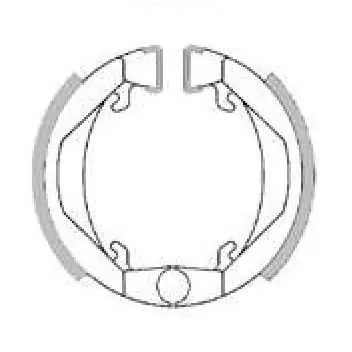 Ganasce Freno BRENTA 01241 per KTM SX 50 PRO SENIOR 2T 50 2002 2003 Professionale