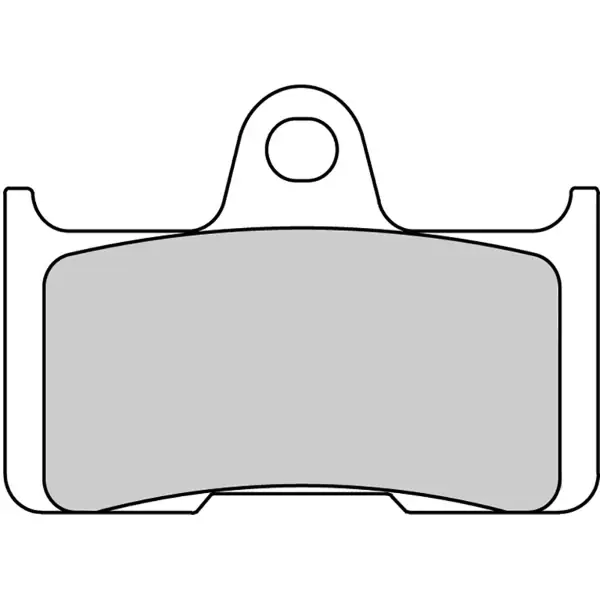 Quantità Limitata Pastiglie Freno Ferodo Off-Road FDB2193SG Posteriore per YAMAHA YFM 660FA GRIZZLY 4WD 660 2005 - 2006