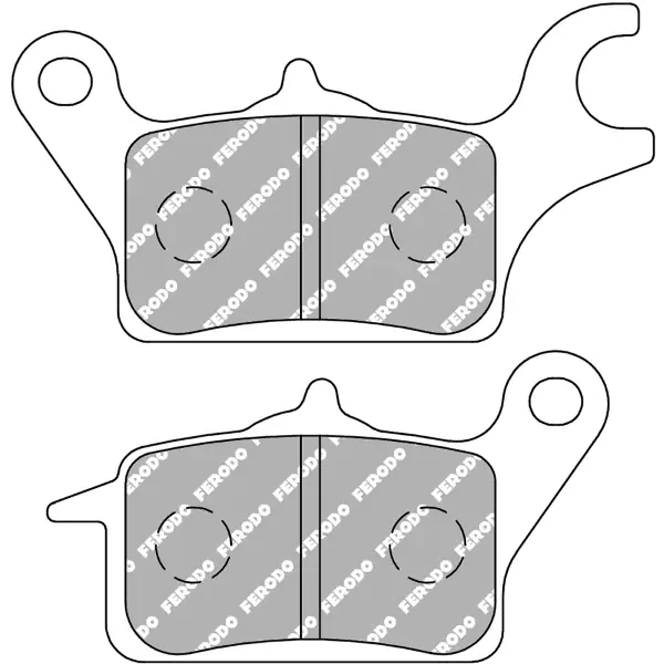 Pastiglie Freno Ferodo Eco Friction FDB2296EF Anteriore per YAMAHA MW125 TRICITY 125 2014 - 2014 Bestseller