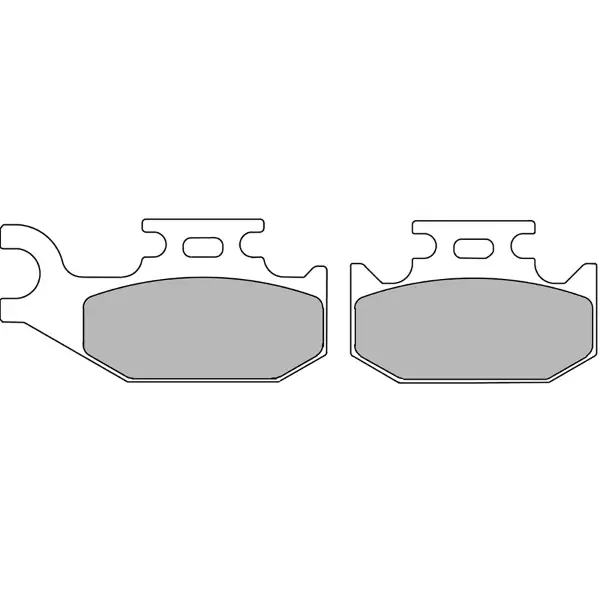Nuovo Arrivo Pastiglie Freno Ferodo Off-Road FDB2308SG Anteriore per SUZUKI LT-A450X KINGQUAD 4X4 K7-L0 450 2007 - 2010
