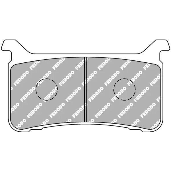Prezzo Basso Pastiglie Freno Ferodo Sinter Racing XRAC FDB2300XRAC Anteriore per HONDA VFR 800 F ABS 800 2018 - 2019