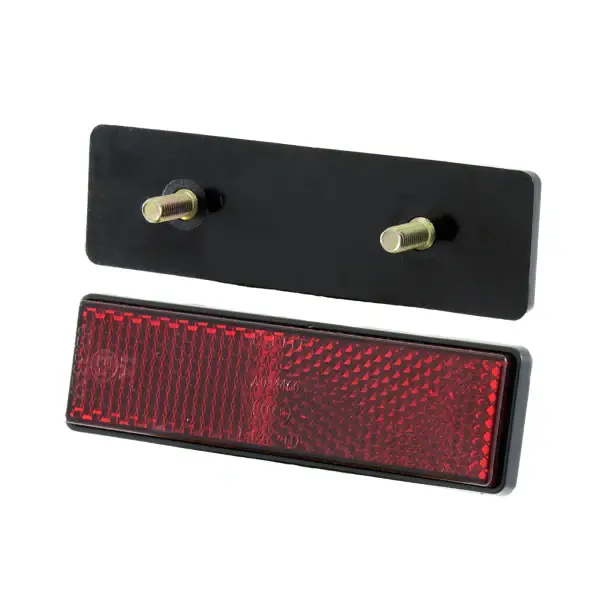 Catadiottro rettangolare rosso RMS - con vite Offerta