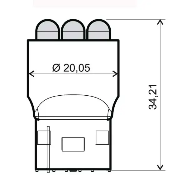 Bestseller Lampadina RMS 12V T20 - blu