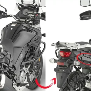 GIVI Portavaligie Laterale SUZUKI DL650 V-STROM (20 Ordina Subito