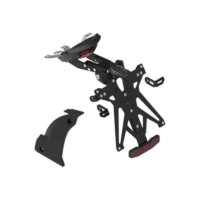 Offerta Lampo LIGHTECH Kit Porta Targa Regolabile Con Cover Per Forcellone per Triumph Trident 660 2021