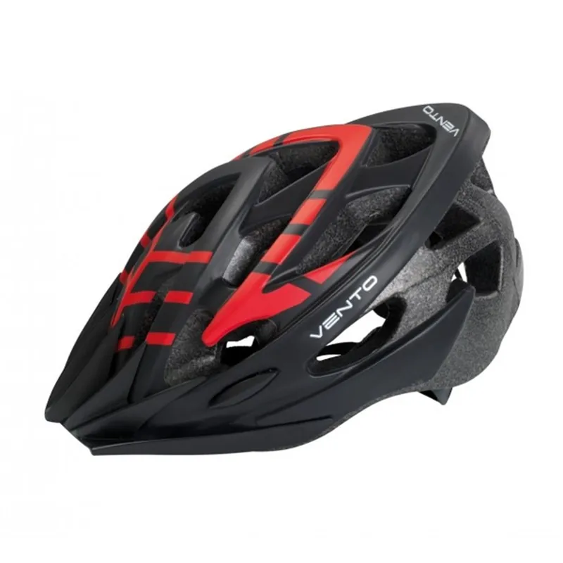 Spedito Oggi CASCO BICI ADULTO BLACK-RED MATT 235G