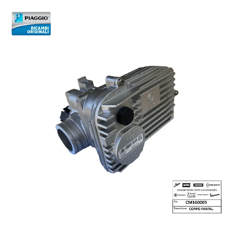Offerta Limitata CM160005 – CORPO FARFALLATO CON CENTRALINA ELETTRONICA ORIGINALE PIAGGIO