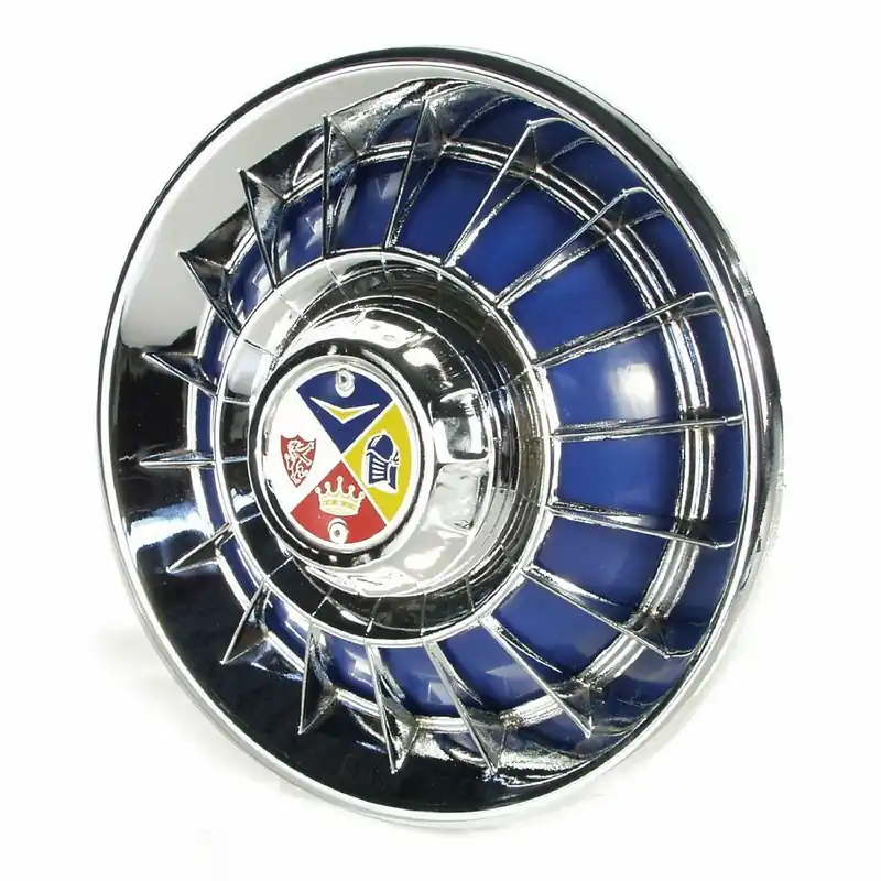 COPPA RUOTA IN FERRO VESPA 8” CROMATA BLU Economico