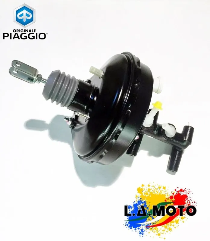 Offerta Lampo POMPA FRENO PER PIAGGIO PORTER QUARGO COMPLETA DI RACCORDI