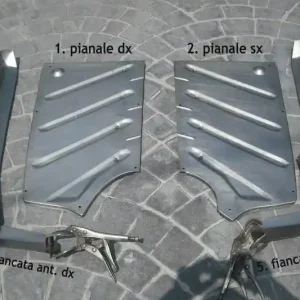 PIANALE COMPLETO PER PIAGGIO APE TM Solo Oggi